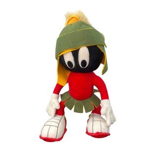 Vintage 1993 Marvin The Martian Plush Doll Warner Bros 24K Co. Looney Tunes